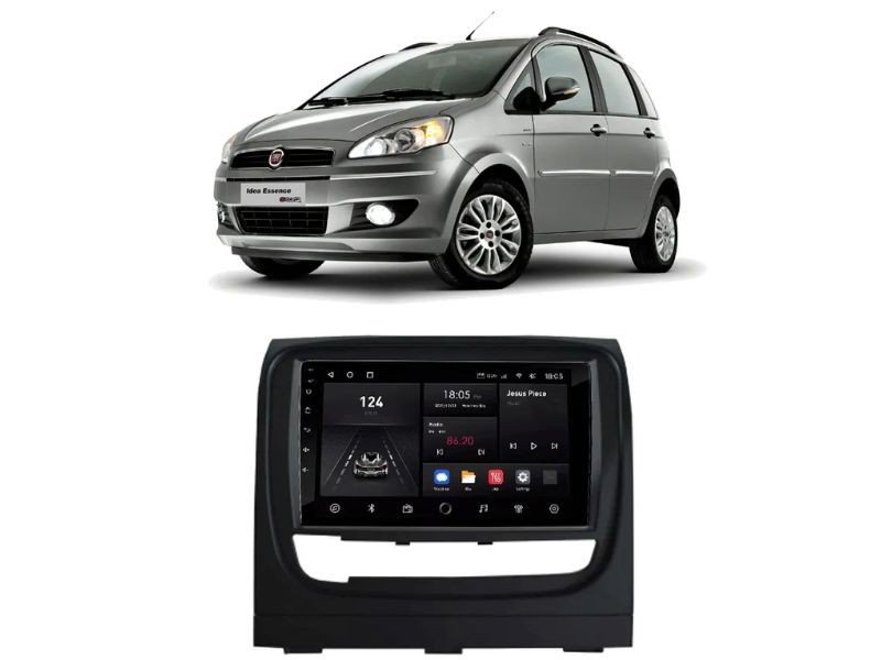 Central Multimidia Android Fiat Idea (2013-2019) - NAVPRO OCTACORE PRO