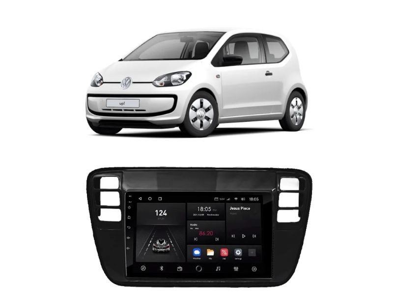 Central Multimídia Android VW UP (2014-2016) - NAVPRO QUADCORE PLUS