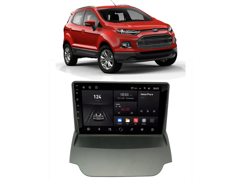 Central Multimídia Android Ford Ecosport (2013-2017) - NAVPRO OCTACORE PRO