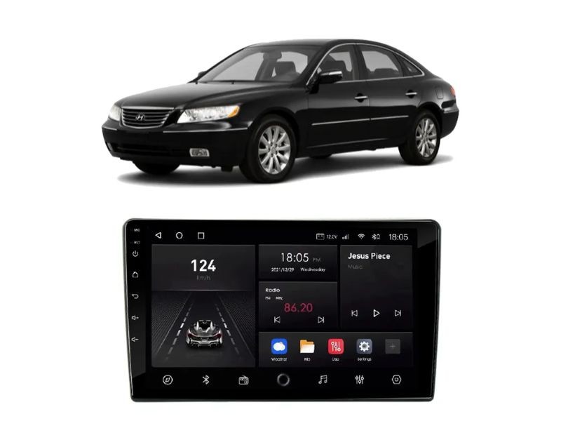 Central Multimiídia Android Hyundai Azera (2008-2011) - NAVPRO OCTACORE PRO