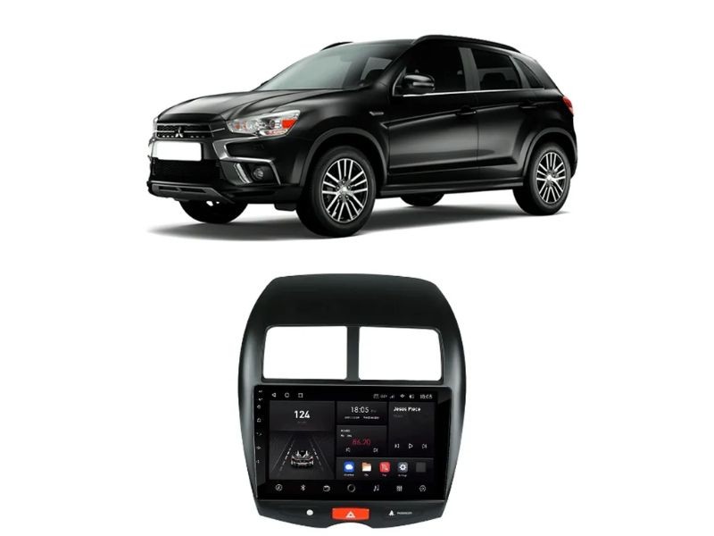 Central Multimídia Android Mitsubishi ASX (2010-2020) - NAVPRO OCTACORE PRO