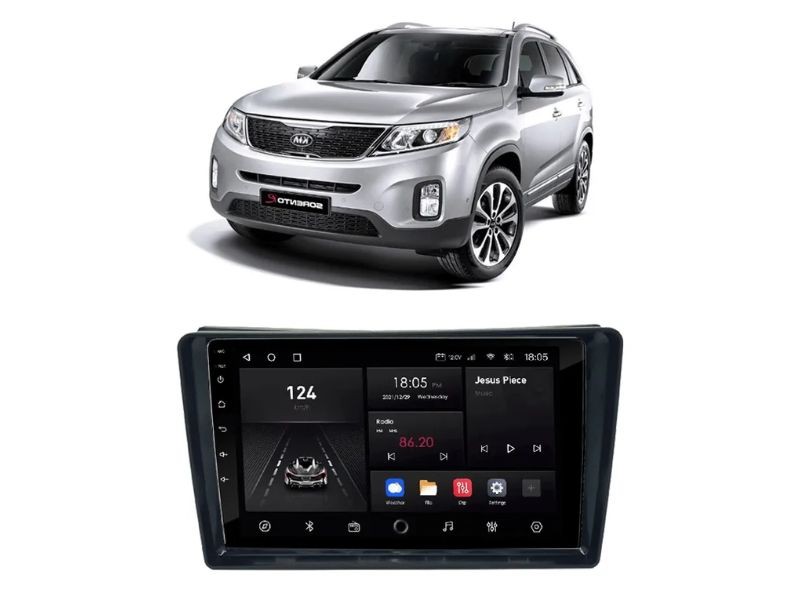 Central Multimídia Android Kia Sorento (2013-2015) - NAVPRO QUADCORE PLUS