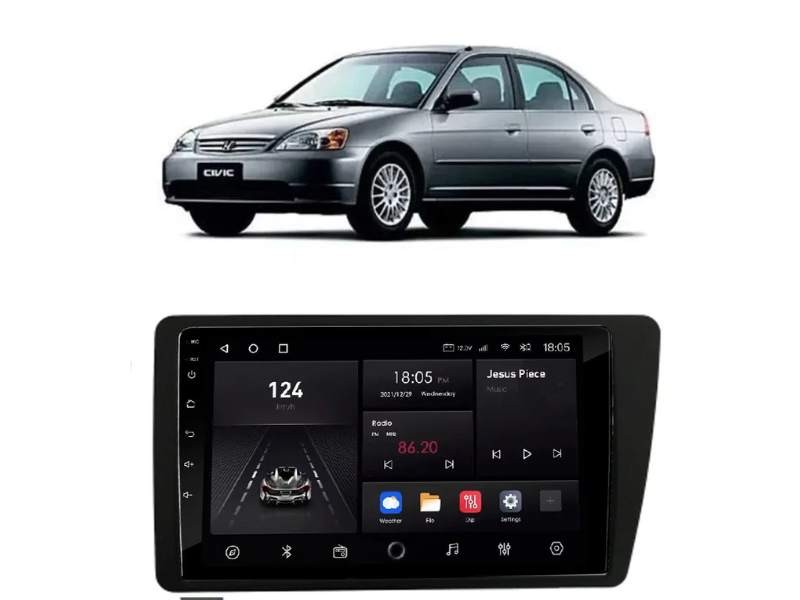 Central Multimidia Android Honda Civic (2000-2006) - NAVPRO OCTACORE PRO