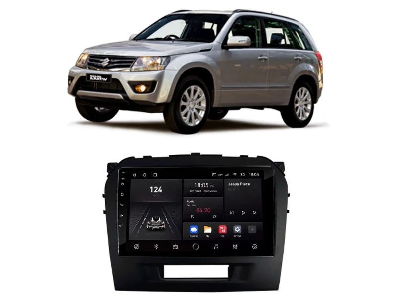 Central Multimídia Android Suzuki Vitara (2017-2022) - NAVPRO QUADCORE PLUS