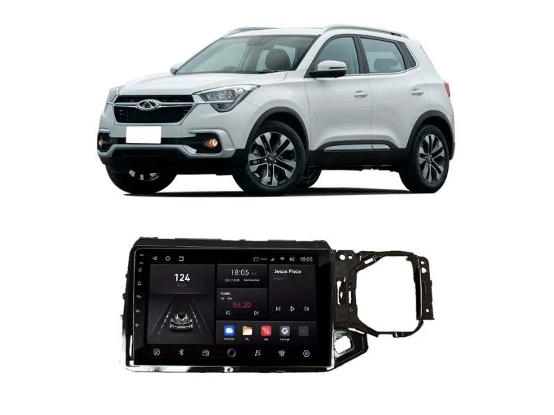 Central Multimídia Android Chery TIGGO 5 (2019-2022) - NAVPRO QUADCORE PLUS