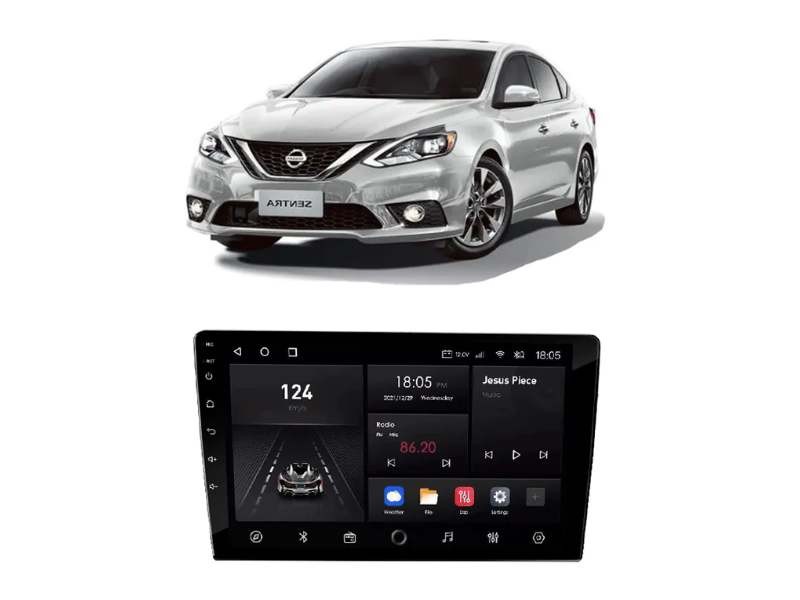 Central Multimídia Android Nissan Sentra - NAVPRO QUADCORE PLUS