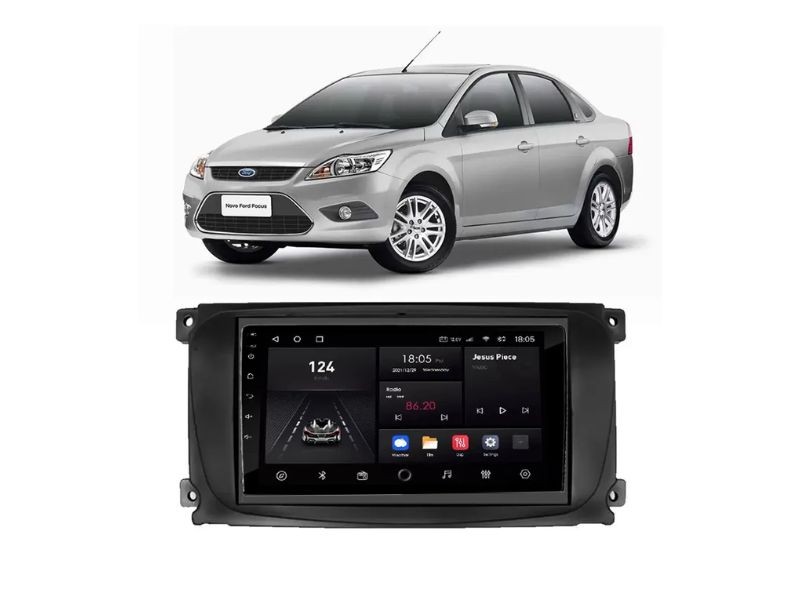 Central Multimídia Android Ford Focus (2008-2012) - NAVPRO QUADCORE PLUS