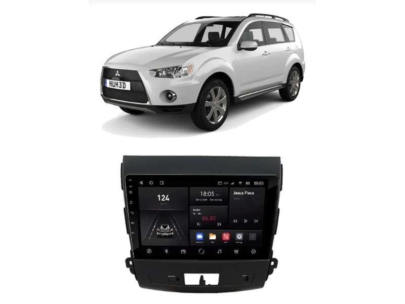 Central Multimídia Android Mitsubishi Outlander (2008-2012) - NAVPRO OCTACORE PRO