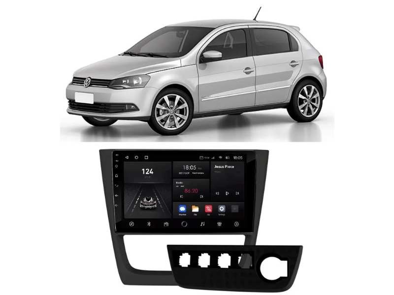 Central Multimídia Android VW GOL G6 - NAVPRO QUADCORE PLUS