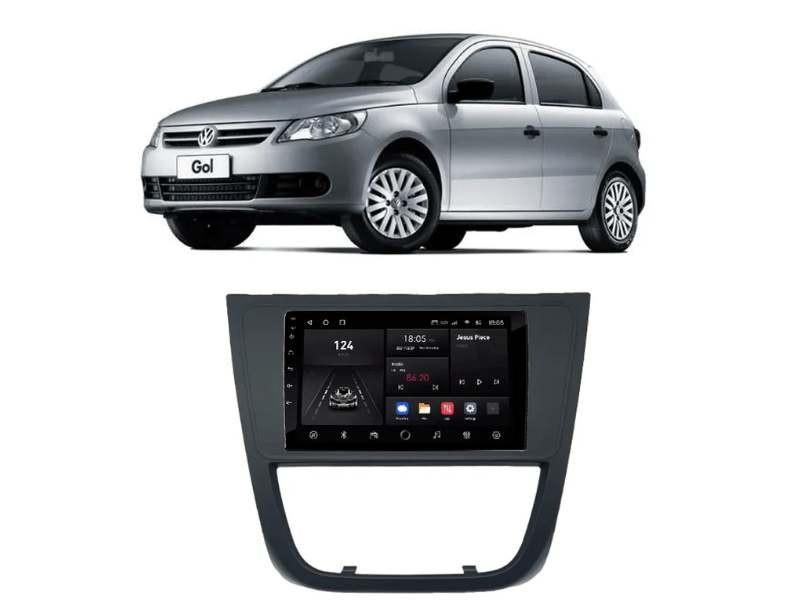 Central Multimídia Android VW Gol G5 - NAVPRO QUADCORE PLUS