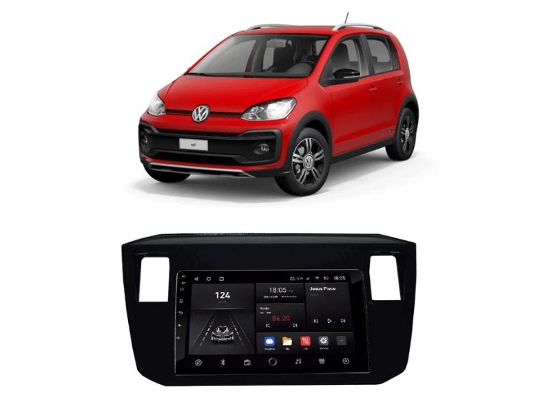 Central Multimidia Android VW UP (2017-2021) - NAVPRO OCTACORE PRO