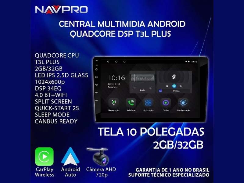 Central Multimidia Android HYUNDAI TUCSON (2006-2016) - NAVPRO QUADCORE PLUS