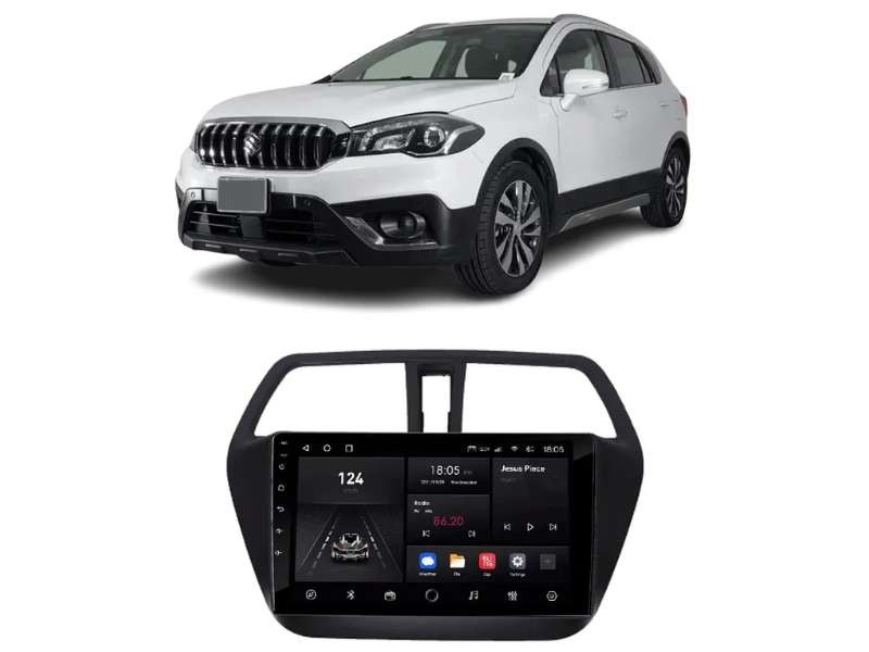 Central Multimídia Android Suzuki S-Cross - NAVPRO QUADCORE PLUS