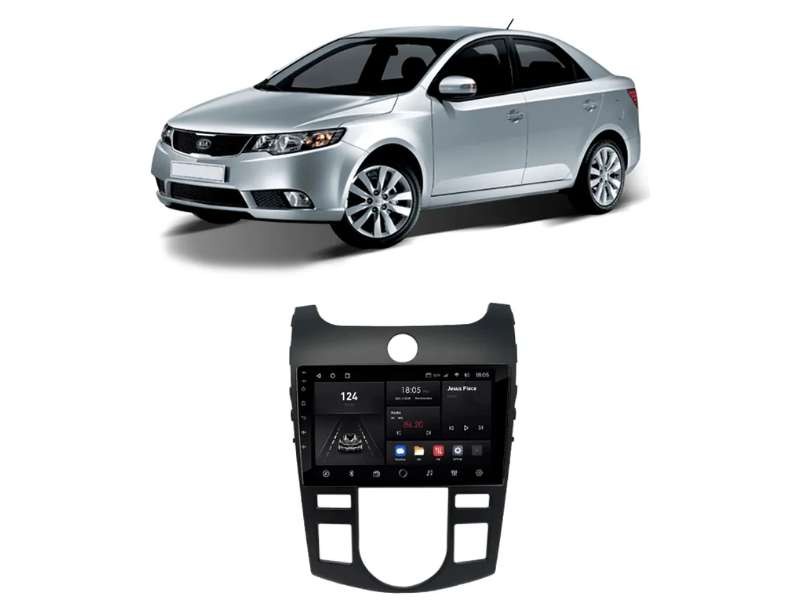 Central Multimídia Android Kia Cerato (2009-2012) - NAVPRO OCTACORE PRO