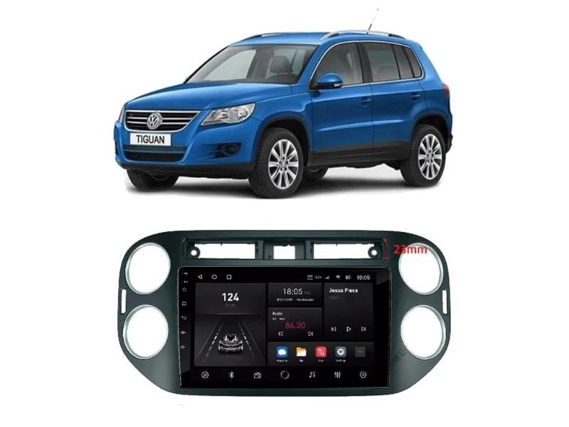 Central Multimidia Android VW Tiguan (2010-2017) - NAVPRO QUADCORE PLUS