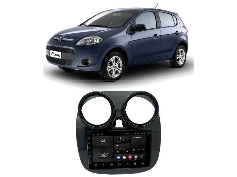 Central Multimídia Android Fiat Palio Attractive Essence (2012-2017) - NAVPRO OCTACORE PRO