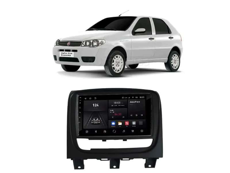 Central Multimídia Android Fiat Palio (2013-2019) - NAVPRO QUADCORE PLUS