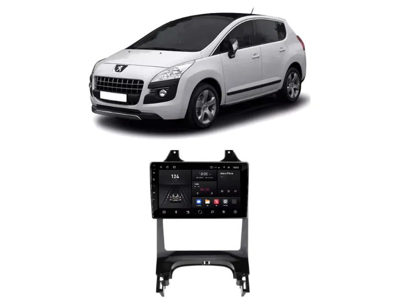 Central Multimidia Android Peugeot 3008 (2013-2015) - NAVPRO OCTACORE PRO