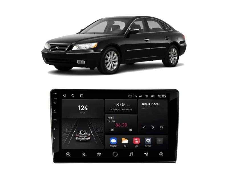 Central Multimídia Android Hyundai Azera (2008-2011) - NAVPRO OCTACORE PRO