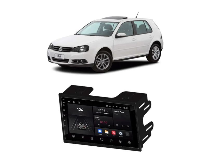 Central Multimídia Android VW Golf (2008-2014) - NAVPRO OCTACORE PRO