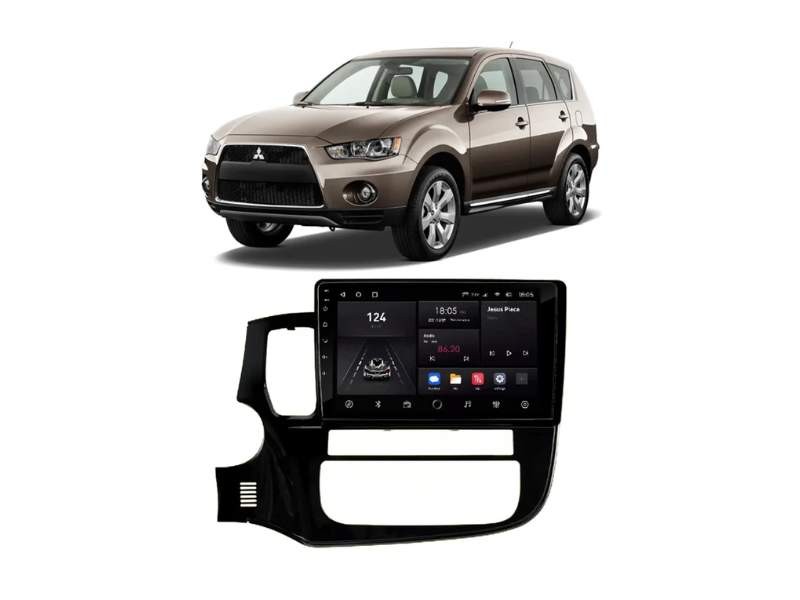 Central Multimídia Android Mitsubishi Outlander (2013-2020) - NAVPRO OCTACORE PRO