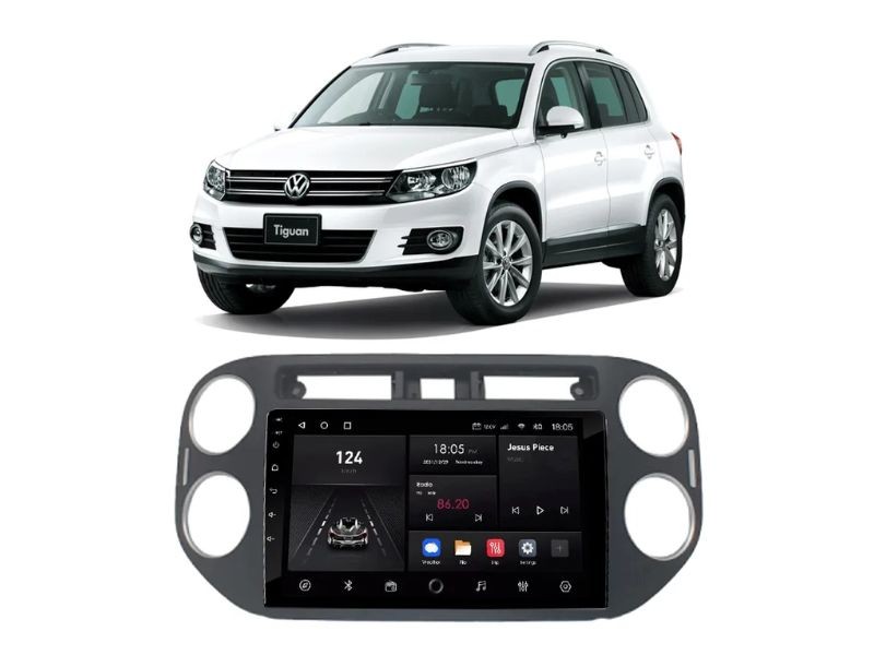 Central Multimídia Android VW Tiguan (2010-2017) NAVPRO QUADCORE PLUS