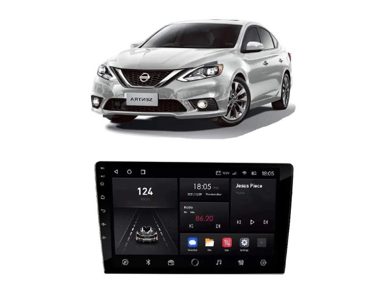 Central Multimídia Android Nissan Sentra - NAVPRO OCTACORE PRO