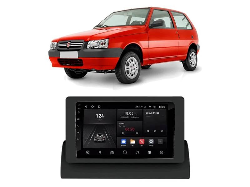 Central Multimidia Android Fiat Uno Mille (1994-2013) - NAVPRO OCTACORE PRO