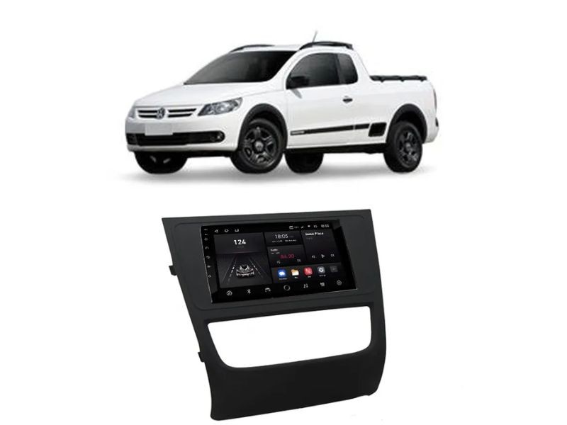 Central Multimídia Android VW Saveiro G6 - QUADCORE PLUS NAVPRO