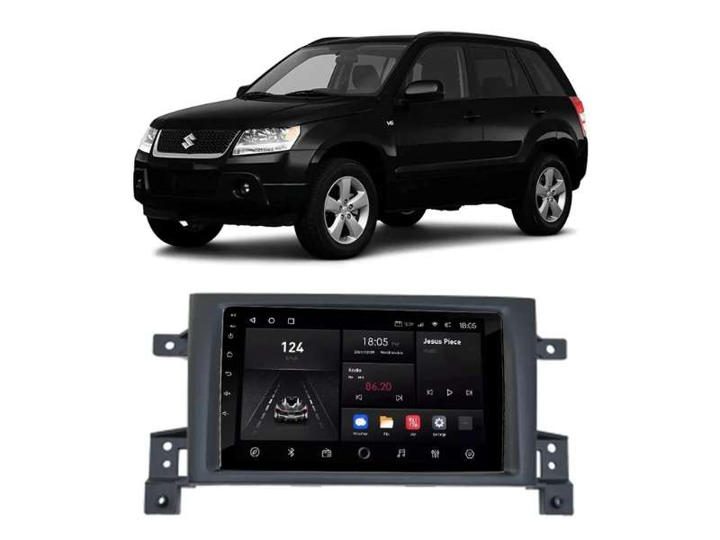 Central Multimídia Android Suzuki Grand Vitara (2010-2015) - QUADCORE PLUS NAVPRO