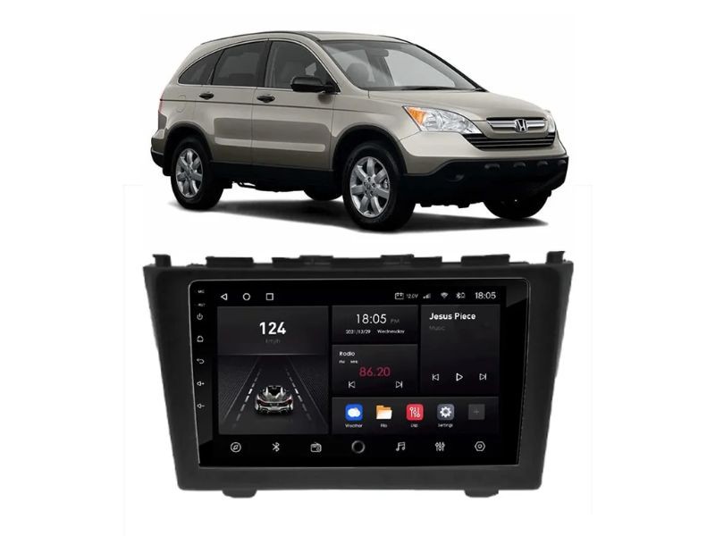 Central Multimídia Android Honda CRV (2008-2011) - NAVPRO OCTACORE PRO