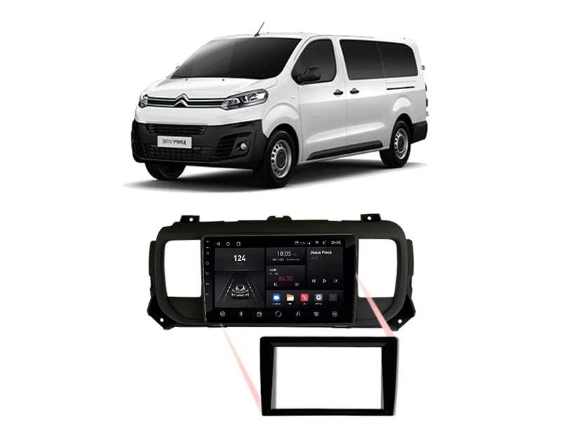 Central Multimídia Android Citroen Jumpy (2017-2021) - NAVPRO OCTACORE PRO