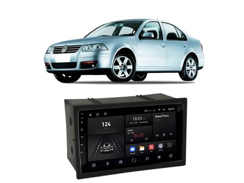 Central Multimídia Android VW Bora (2000-2015) - NAVPRO QUADCORE PLUS