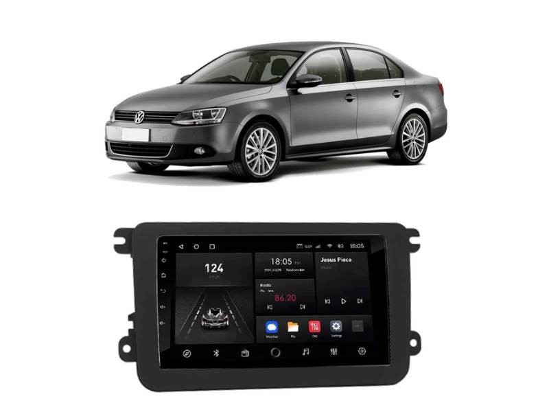 Central Multimídia Android VW Jetta (2007-2012) - NAVPRO QUADCORE PLUS