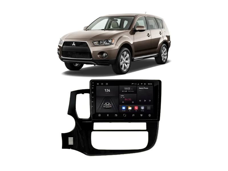 Central Multimídia Android Mitsubishi Outlander (2013-2020) - NAVPRO QUADCORE PLUS