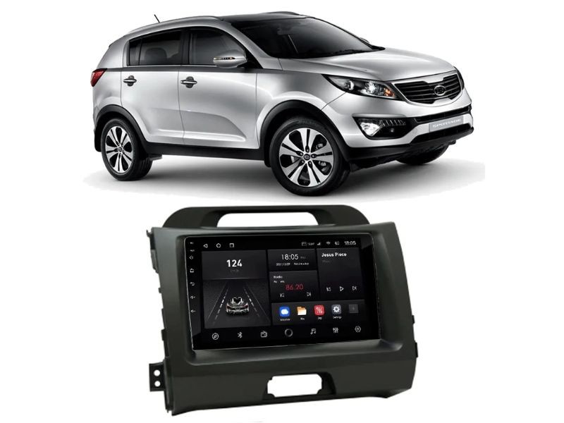 Central Multimidia Android Kia Sportage (2011-2015) - NAVPRO OCTACORE PRO