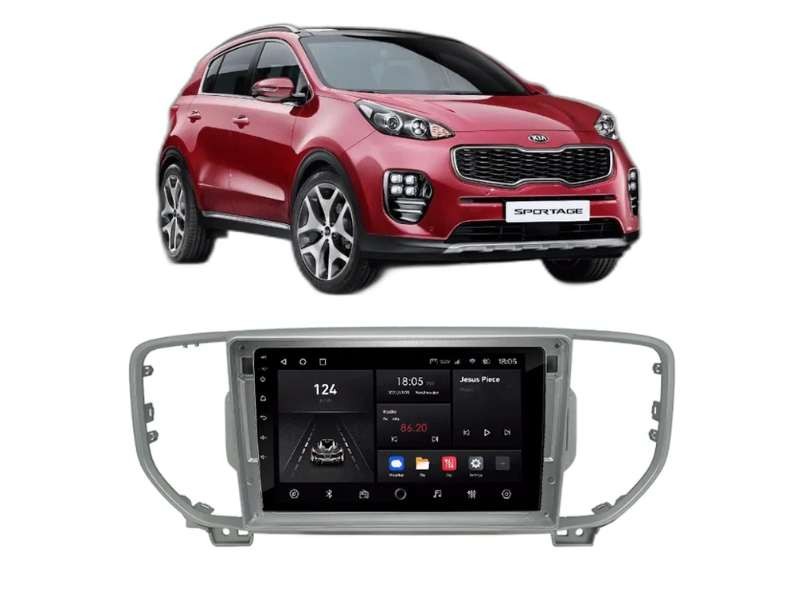 Central Multimídia Android Kia Sportage (2016-2020) - NAVPRO OCTACORE PRO