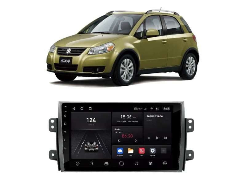 Central Multimídia Android Suzuki SX4 (2009-2015) - NAVPRO OCTACORE PRO